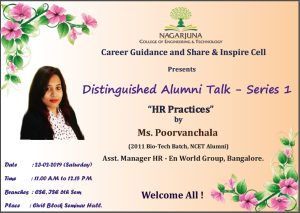 Alumni Talk_Poorvanchala